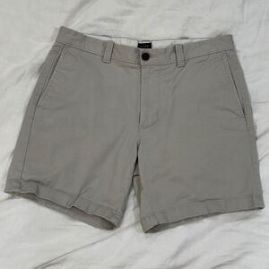 J.Crew 7” Shorts - Khaki (32 waist)